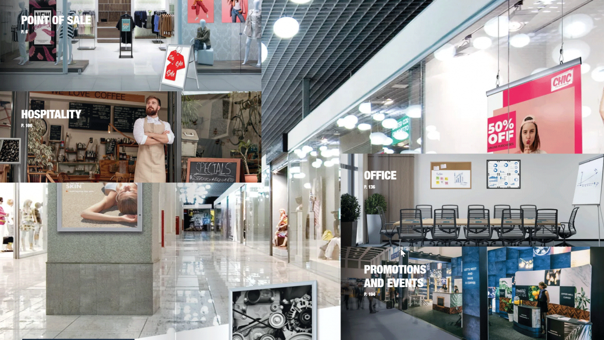 Displaysysteme & Werbeträger jetzt individuell vom Profi bedrucken lassen. Digital Displaysysteme, Messesysteme & mehr - alles aus einer Hand.