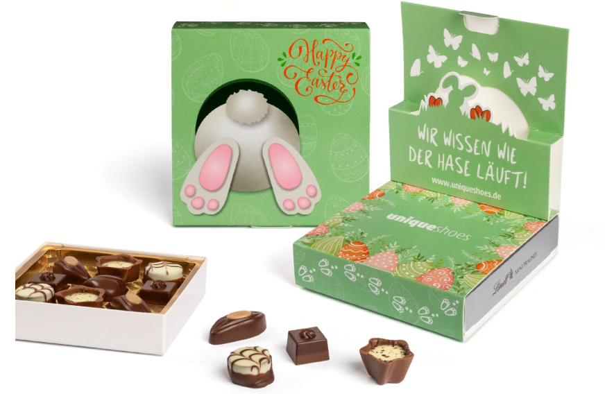 Neun köstliche Lindt Mini Pralinés 